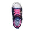 TWINKLE SPARKS JUNIOR GIRLS VELCRO 314802 LIGHTS-NAVY PATTERN