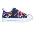TWINKLE SPARKS JUNIOR GIRLS VELCRO 314802 LIGHTS-NAVY PATTERN