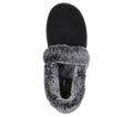 SKECHERS LADIES SLIPPER COSY CAMPFIRE-BLACK
