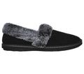 SKECHERS LADIES SLIPPER COSY CAMPFIRE-BLACK