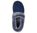 SKECHERS LADIES SLIPPER COSY CAMPFIRE-NAVY