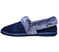 SKECHERS LADIES SLIPPER COSY CAMPFIRE-NAVY