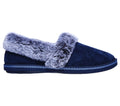SKECHERS LADIES SLIPPER COSY CAMPFIRE-NAVY
