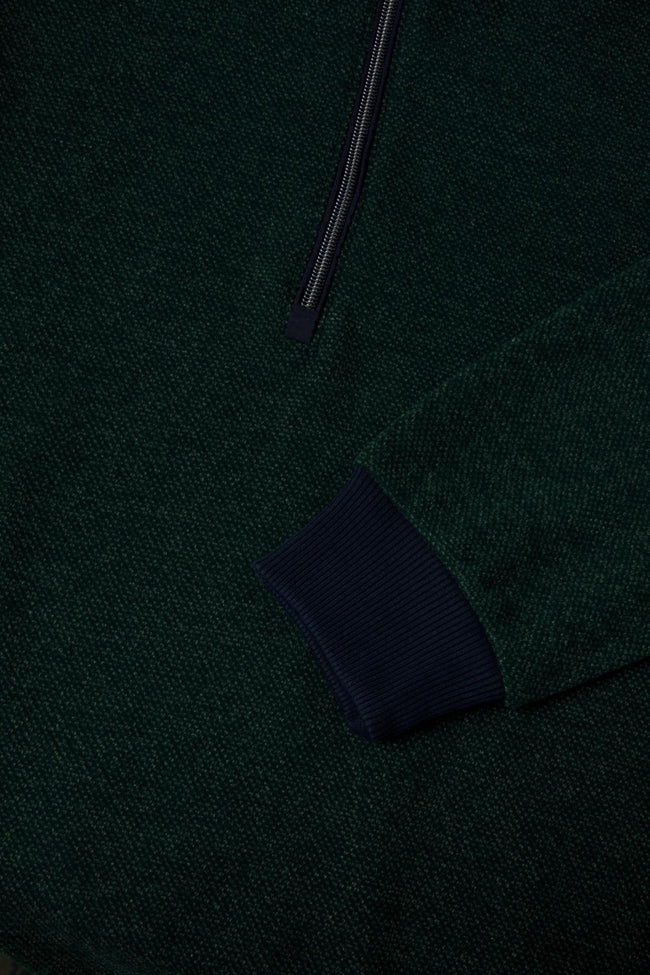 DRIFTER 1/2 ZIP 523-55150-DARK GREEN