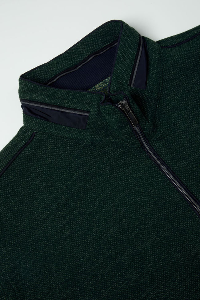 DRIFTER 1/2 ZIP 523-55150-DARK GREEN
