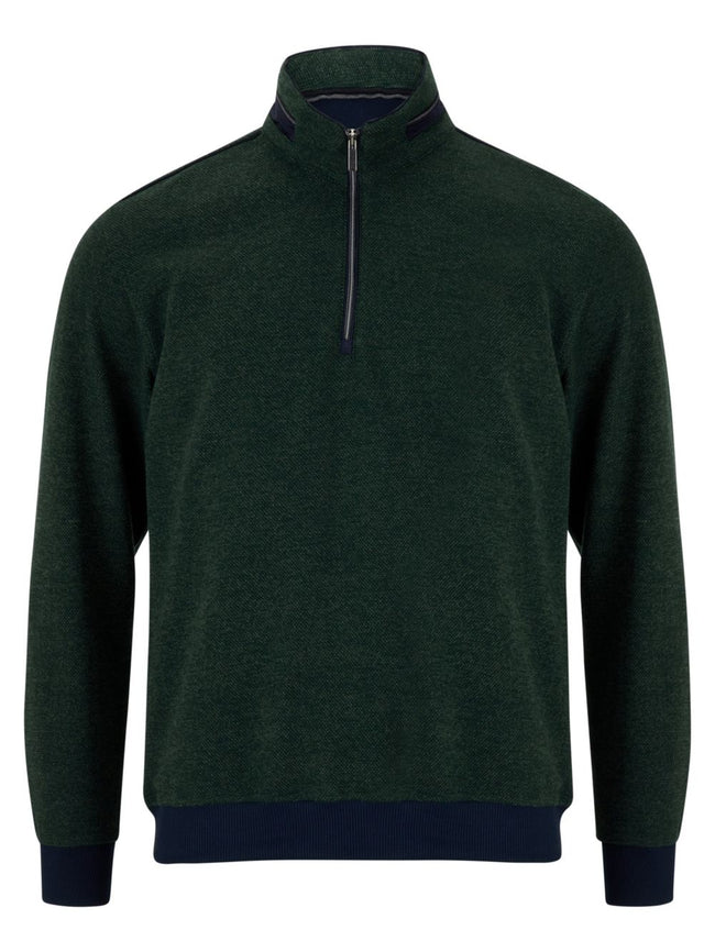 DRIFTER 1/2 ZIP 523-55150-DARK GREEN