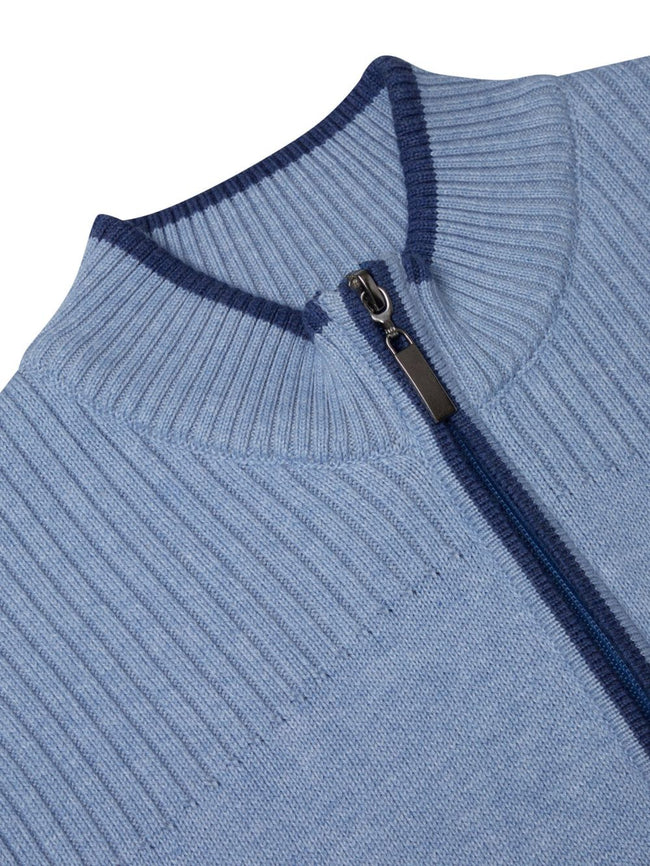 DRIFTER 1/2 ZIP COTTON 123-55315