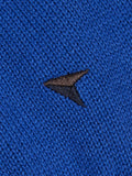 DRIFTER KNITWEAR  V-NECK COTTON 123-55599-ROYAL