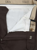 Douglas & Grahame Classic Wool Trousers 70483/46 - Brown Reg, 40