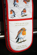 Little Red Robins Double Ovenglove 564OV