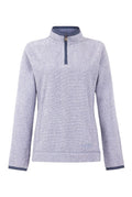 GEORGINA 1/2 ZIP COZY FLEECE 19170-VIOLET