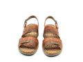 LADIES DOUBLE VELCRO COMFORT ELSIE-TERRACOTTA