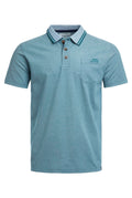 WEIRDFISH HARLOW POLO SHIRT 18467-PETROL
