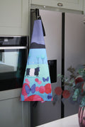 Ailsa Black Flutterbies & Belties Cotton Apron 654CA