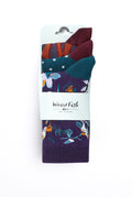 WIERD FISH LADIES 3 PACK SOCKS PARADE 18742 178
