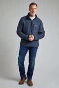 CADDIS 1/4 ZIP MACARONI 12161-NAVY