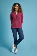 Avia Recycled Full Zip Fleece19173-BERRY