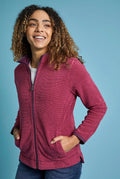 Avia Recycled Full Zip Fleece19173-BERRY