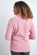 GEORGINA 1/2 ZIP COZY FLEECE 19170-PINK
