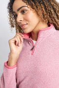 GEORGINA 1/2 ZIP COZY FLEECE 19170-PINK