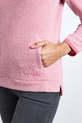 GEORGINA 1/2 ZIP COZY FLEECE 19170-PINK