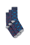 RONAN BONES 3PACK SOCKS 19149