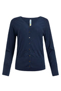 CURRAN ORGANIC CARDIGAN 19161-NAVY