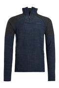 ALEVIN 1/2 ZIP MACARONI 12175-DARK BLUE