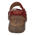 DEBRA 58 DOUBLE VELCRO SANDAL 76758-RED