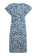 Tallahassee Organic Cotton Printed Day Dress 19127-BLUE