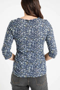 PINTO ORGANIC TOP 3/4 SLEEVE 19486-INK