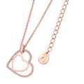 TIPPERARY CRYSTAL FLOATING HEART DROP PENDENT 109773