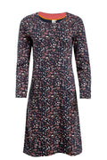 DELRAY ORGANIC DRESS 19461-NAVY