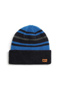GILMER REVERSIBLE STRIPE BEANIE 18961-MIDNIGHT