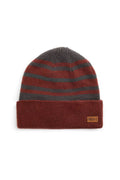 GILMER REVERSIBLE STRIPE BEANIE 18961-SANGRIA