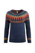 ARINA FAIR ISLE JUMPER 19470-NAVY