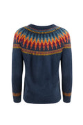 ARINA FAIR ISLE JUMPER 19470-NAVY