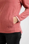 GEORGINA 1/4 ZIP COZY FLEECE 19170-PINK