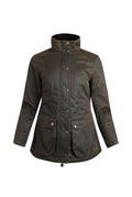 ACER ECO PIGMENT WADDED JACKET 19476-CHOCOLATE