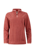 GEORGINA 1/4 ZIP COZY FLEECE 19170-PINK
