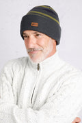 GILMER REVERSIBLE STRIPE BEANIE 18961-DARK GREY
