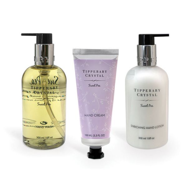 TIPPERARY CRYSTAL SWEET PEA GIFT SET 120181