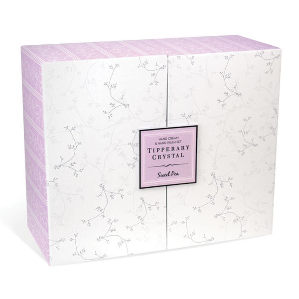TIPPERARY CRYSTAL SWEET PEA GIFT SET 120181