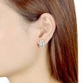CRYSTAL HOOP EARRINGS 309-14