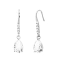 CRYSTAL TEARDROP EARRINGS 309-51