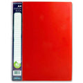 Display Book 40 Pages A4 - Red