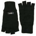 THINSULATE LINED FINGERLESS GLOVES GL131BK