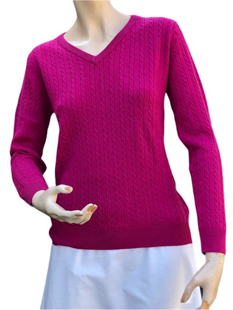 100% Super-Fine Merino Wool – V Neck Sweater (YC248)