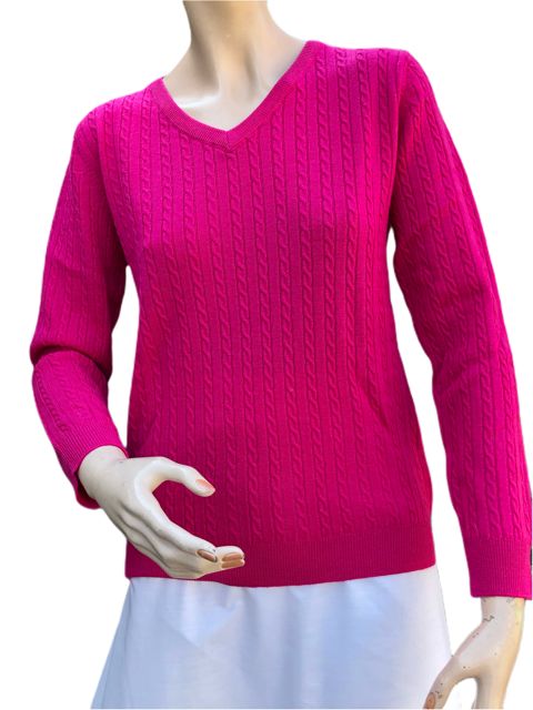 100% Super-Fine Merino Wool – V Neck Sweater (YC248)