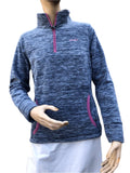 Weirdfish 1/2 Zip Top Malaga - Navy, 8